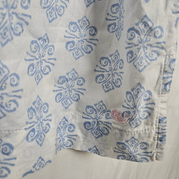 Vineyard Vines Girls Swim Cover Up Printed Tunic Cover Up Dress Medium - Picture 3 of 8